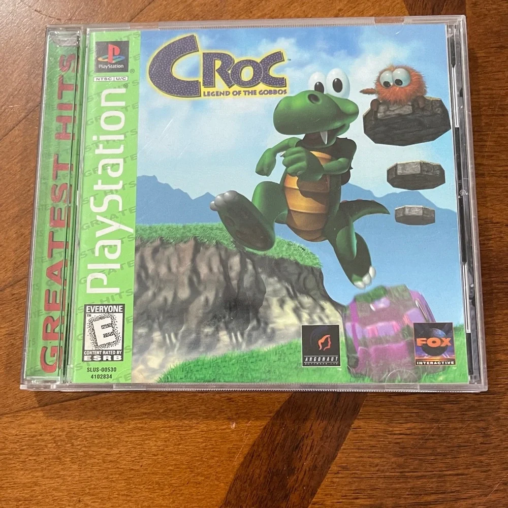 Croc: Legend of the Gobbos - Greatest Hits‎ - Sony PS1 Video Game